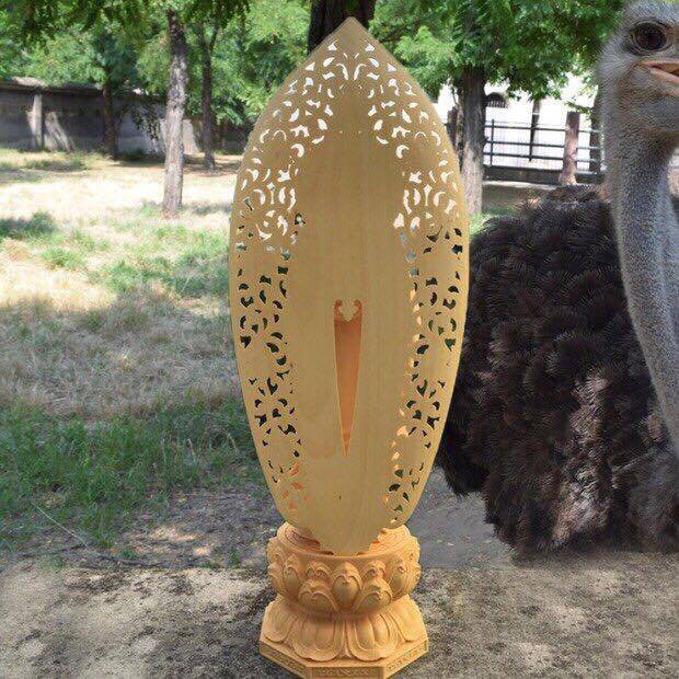 Tượng Phật bà gỗ hoàng đàn